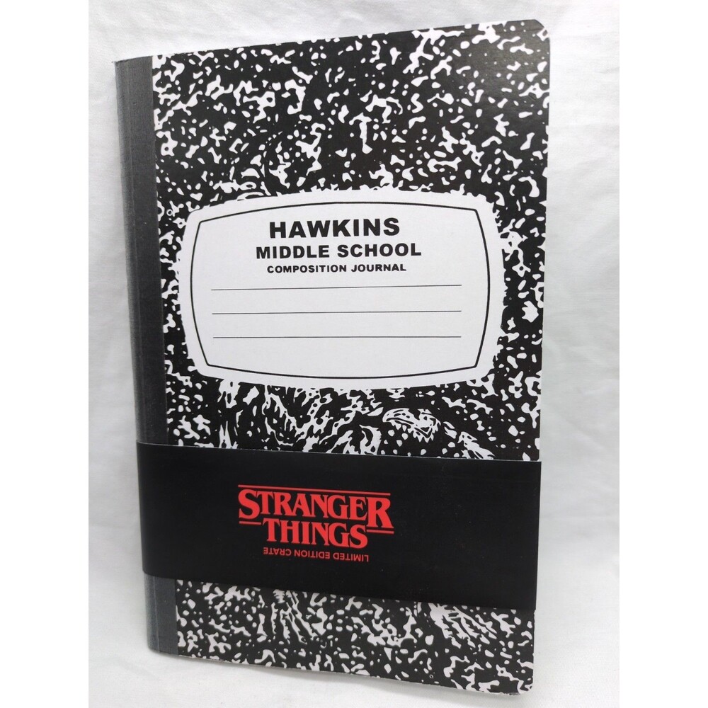 Stranger Things Hawkins Middle School Composition Journal Limited Edition